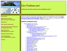 Tablet Screenshot of livenations.net